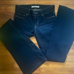 J Brand dark wash flares Lovestory Size 27
